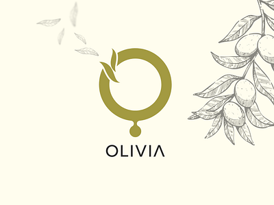 Olivia Logo Design + Full Branding Guide brand identity branding branding guidelines graphic design logo logo design olive oil