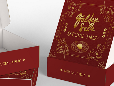 Golden Silk - Special Tikoy(Rice Cake) Packaging Design