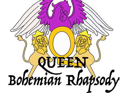 Bohemian Rhapsody Song Illustration_Title Board illustration