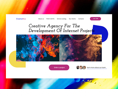 Сorporate website - CreativeNow