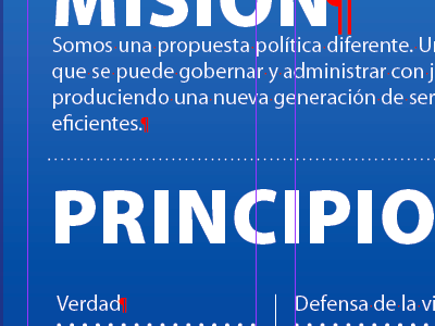 PES brochure blue brochure myriadpro typography