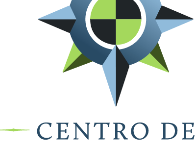 Logo Centro de Consultoría Empresarial blue green logo