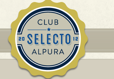 Club Selecto Alpura Comp branding typography ui web campaign