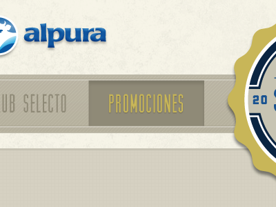 Club Selecto Alpura Comp 2 branding typography ui web campaign web site