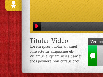 Dr Oooh microsite video player icons texture typography video player website