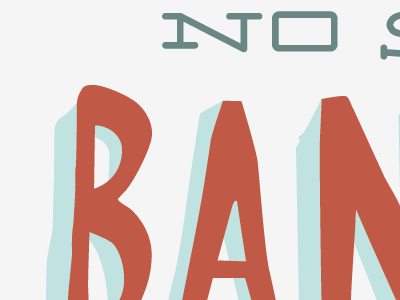 No soy Banda…lettering handmade lettering tweet