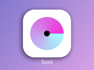 Spot App Icon app dailyui dailyui005 design icon mobile product ui uiux