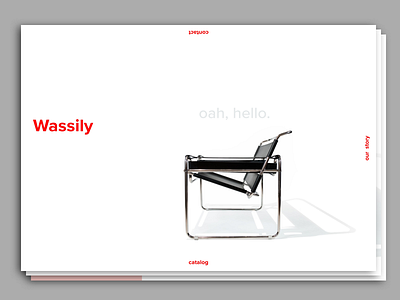 Wassily Landing Page