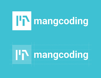 Logo Mangcoding | mangcoding team branding code design development graphic design logo logo brend logo design ui uiux design web design