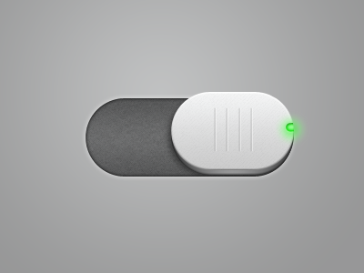 on/off freebie gray green light off on photoshop psd switch ui white