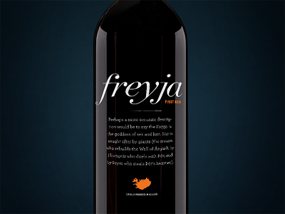 Freyja Pinot Noir