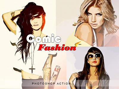 Comic Fashion | Photoshop Action :)