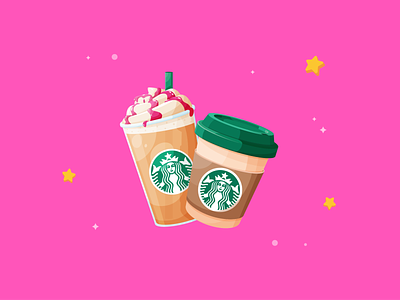 Prize Design: Starbucks adobe illustrator
