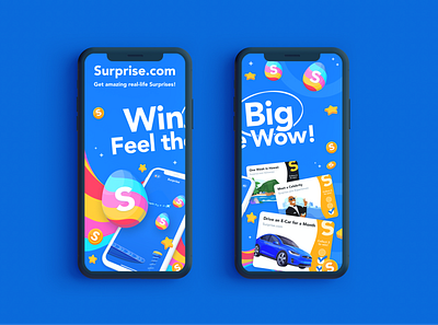 Product Design: Win Big mobile design