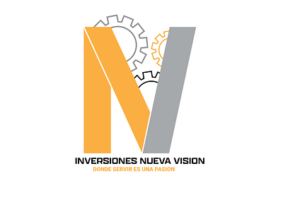 Inversiones Nueva Vision design logo vector