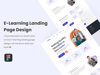 E-learning Landing Page