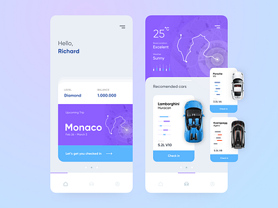 Trip app by Ariuka for Solitude on Dribbble