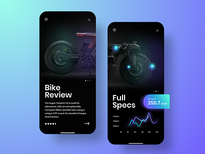 Modernistic Bike app