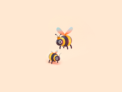 Queen Bee 3d 3dillustration abeja branding characterdesign illustration logo mexico queen