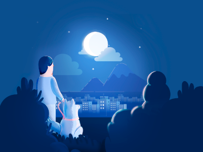 Noche illustration