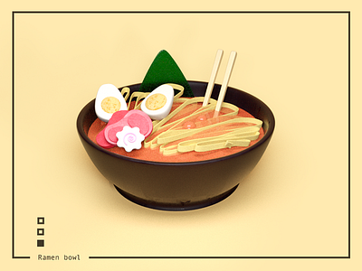 Ramen bowl food fooding hungry illustration japan noodles ramen