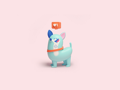 Insta dog character characterdesign dog illustration puppy