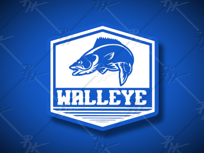 Walleye Badge