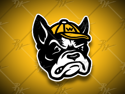 Vintage Style Wofford Terriers Mascot athletics boston classic dog football mascot ncaa sports terrier terriers vintage