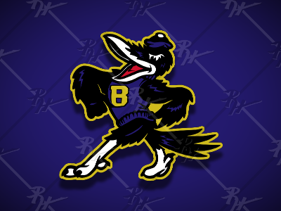 Vintage Style Buffalo Bills BILL Mascot by Ross Hettinger on Dribbble