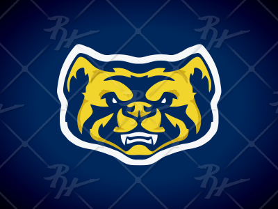 Wolverine Logo athletics basketball college football hockey mascot ncaa sports university wolverines