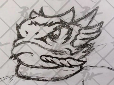 TCU Sketch athletics christian football horned frog lizard mascot ncaa sports texas