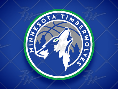 Timberwolves Logo Concept 1989 basketball minnesota nba sports wolf wolves