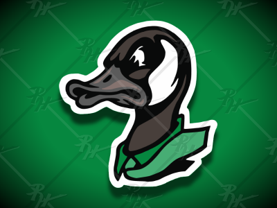 Governor Goose antique athletics basketball classic design football high school logo mascot sports vintage