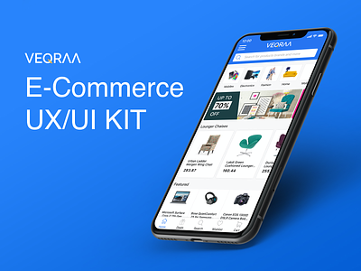 E-Commerce UX/UI KIT android app app design ecommerce ios kit mobile app ui ui kits ux