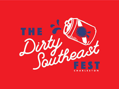 Dirty Southeast Fest beer beercan dirty fest festival music festival pabst pabst blue ribbon pbr pbr music south southeast