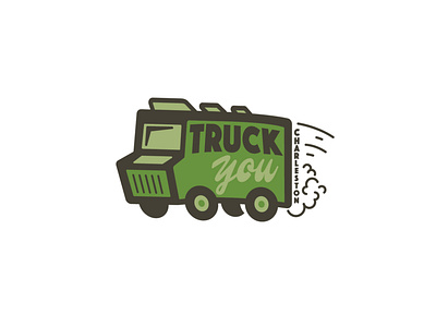 TruckYou logo branding delivery app delivery truck food food truck food trucks foodie foodtruck logo restuarant togo