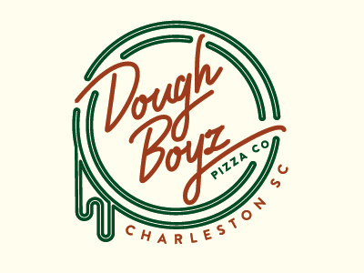 Doughboyz Pizza Co. dough doughboyz food logo pizza restaurant slice truck za