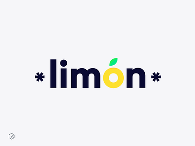 Limón Logo brand color fresh identity lemon logotype symbol tropical