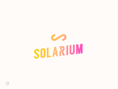 Solarium Shop brand design fresh logotype retail shopping