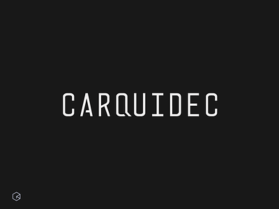Carquidec Architects brand identity logo logotype minimalist