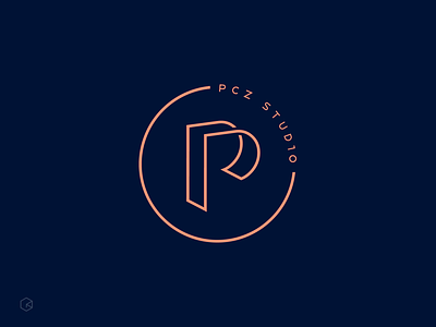 PCZ Studio architecture brand identity interior design logotype symbol