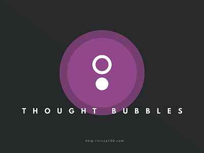 Thought Bubbles league spartan minimal typography