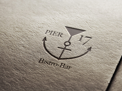 bistro bar logo design bar