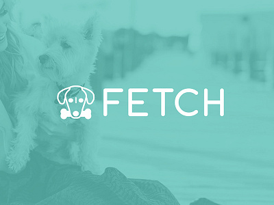 Fetch Logo dog fetch logo