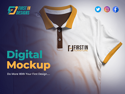 Make Digital Mockup Make For Preview😍 branding design graphic design illustration mockup mockup t shirt post soicalmedia vector