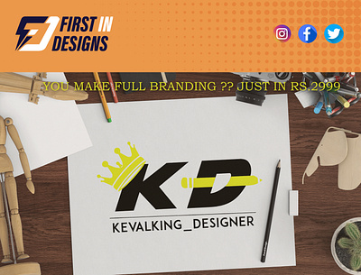 logo design just in Rs.999 🔥💯 branding design graphic design illustration logo post soicalmedia vector