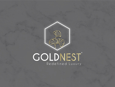GoldNest Logo branding design graphic design illustration logo