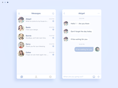 Chat app page-practice（01）