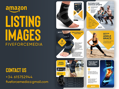 Amazon Listing Images | Ebc A+ Content | Amazon Graphic Design product listing design