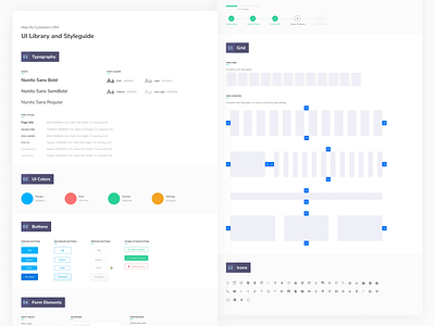 UI Styleguide for Map My Customers Apollo color component library components design design language dls font grid icon set iconography icons kit library shot styleguide typography ui uidesign uiux ux design